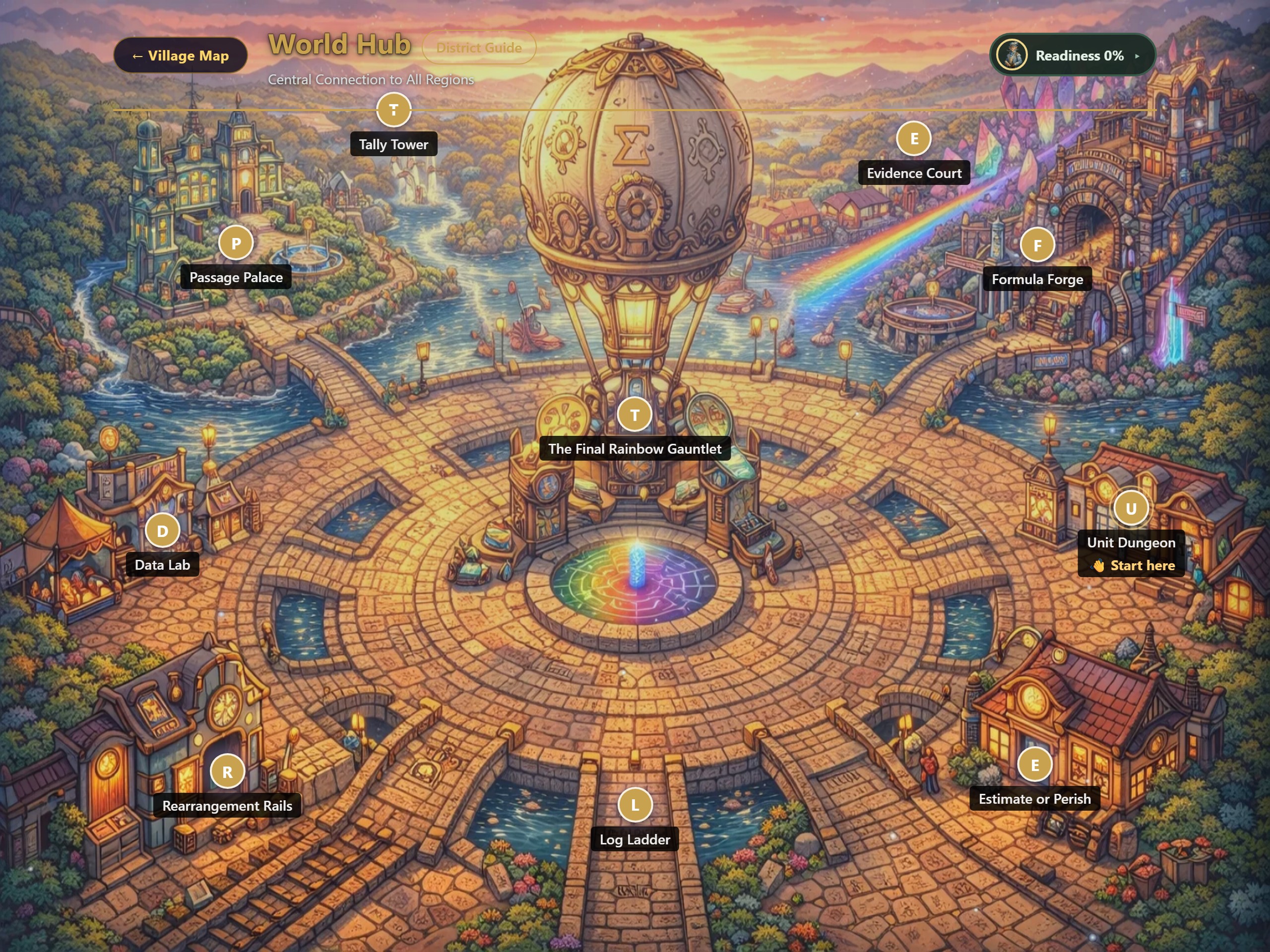 World Hub, playable today