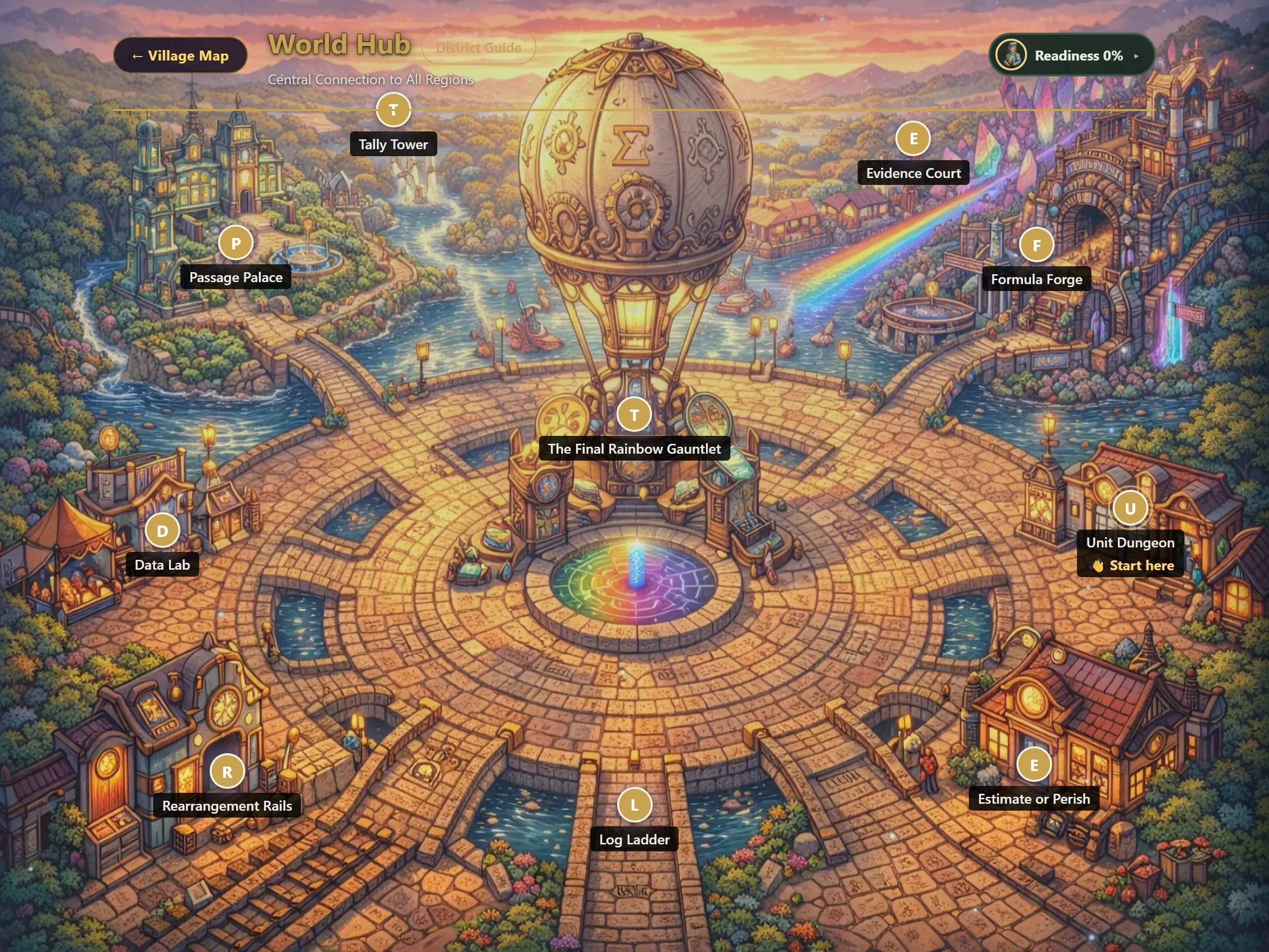 World Hub, playable today